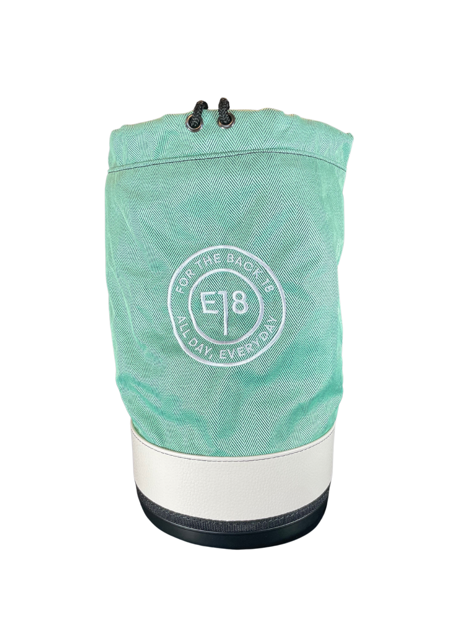 E18 X JONES Ranger Cooler Shag Bag - Seafoam Herringbone