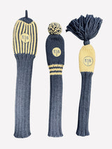 E18 X MacKenzie Wool Headcovers NAVY/CREAM