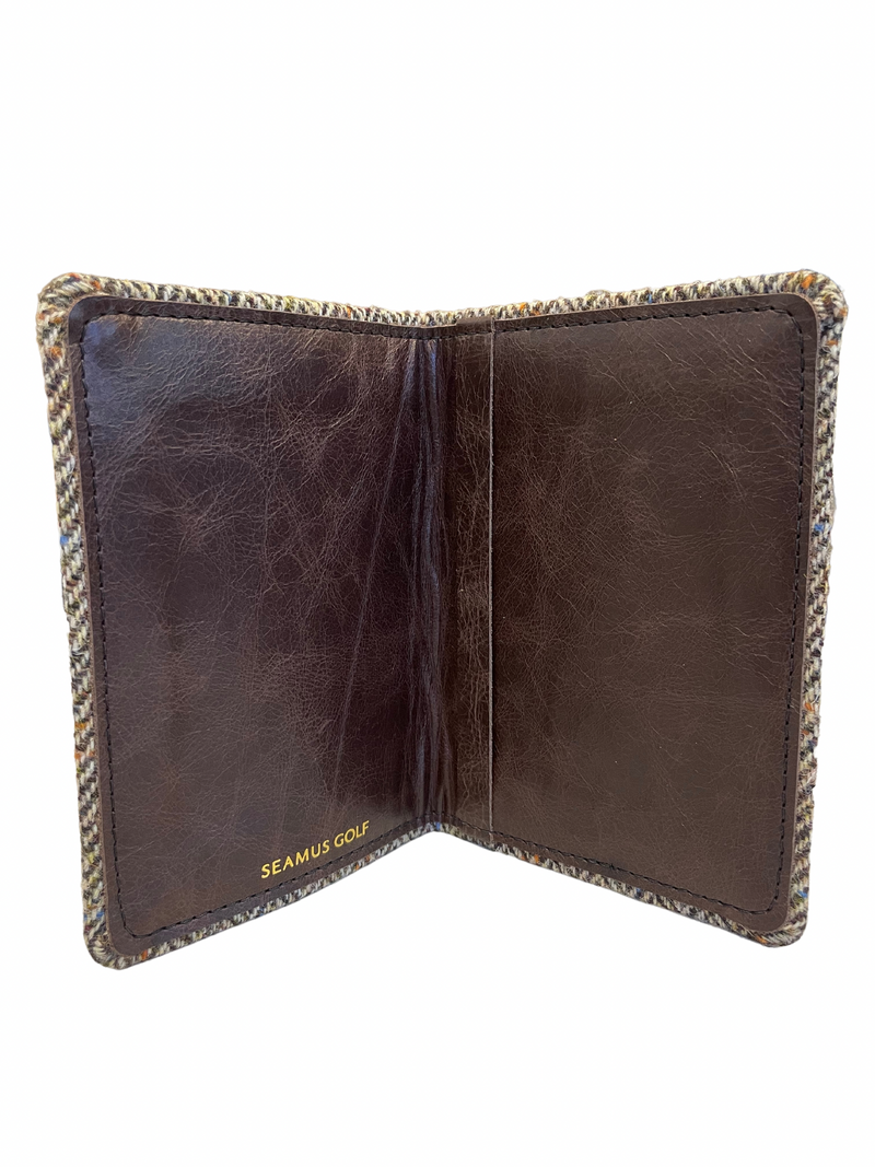 Seamus Hazel Herringbone Scorecard Holder